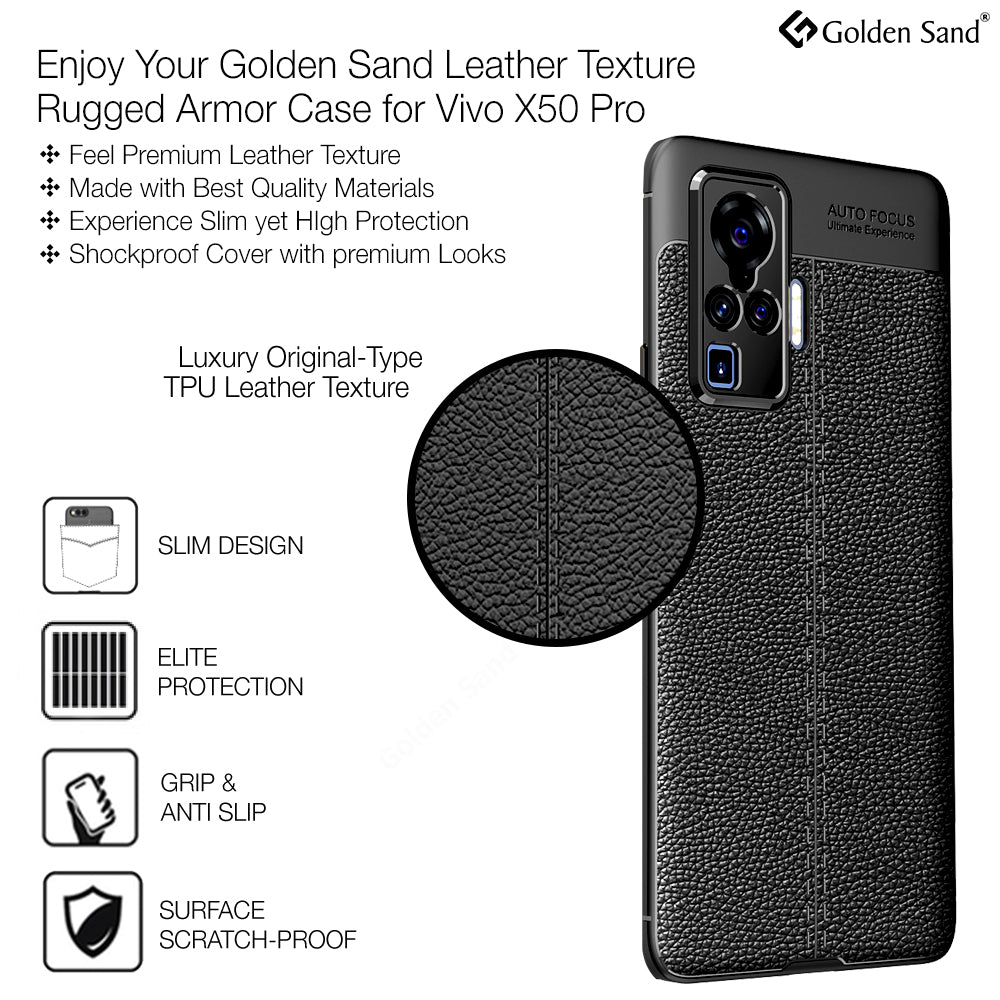 Shockproof Casing Vivo X50 Pro Case X50 Vivo Back Cover Leather