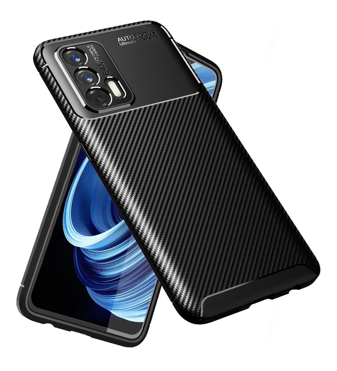 Aramid Fibre Series Shockproof Armor Back Case for Realme X7