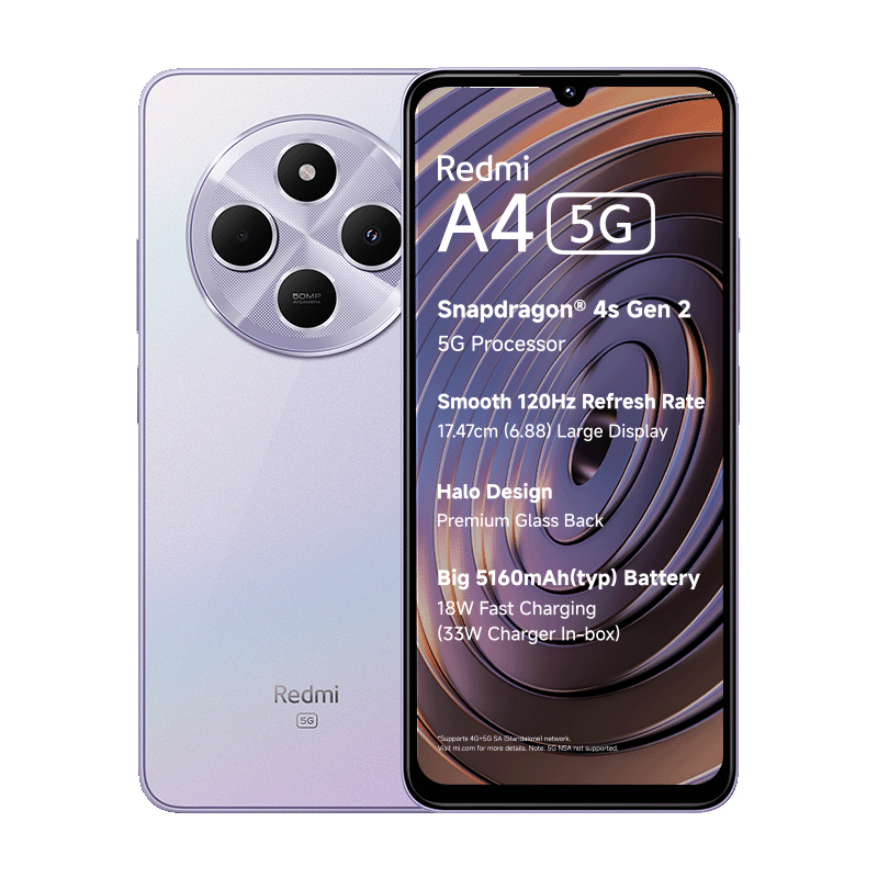 POCO M7 5G, Redmi 14C 5G, Redmi A4 5G, POCO C75 5G Mobile Phone Back C ...
