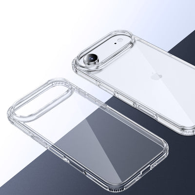 Apple iPhone 17 Air 5G (6.9 inch) Back Cover | Ice Crystal Series, Crystal Clear