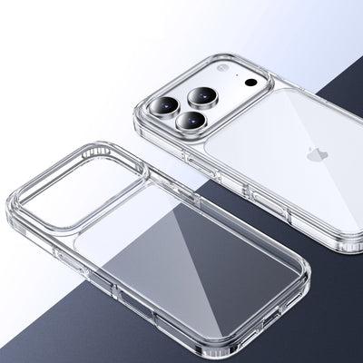 Apple iPhone 17 Pro Max 5G (6.9 inch) Back Cover | Ice Crystal Series, Crystal Clear