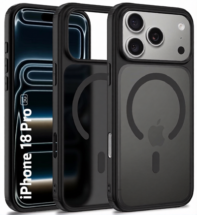 Apple iPhone 18 Pro 5G, 6.3 inch Rugged Frosted MagSnap Back Cover