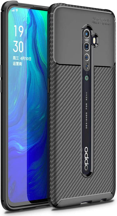 Oppo Reno 2 (6.5 inch) Back Cover | Aramid Fiber Series, Black