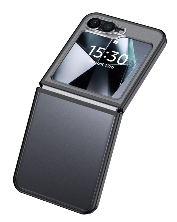 Samsung Galaxy Z Flip 6 (6.7 inch) Back Cover | Rugged Frosted Series, Black