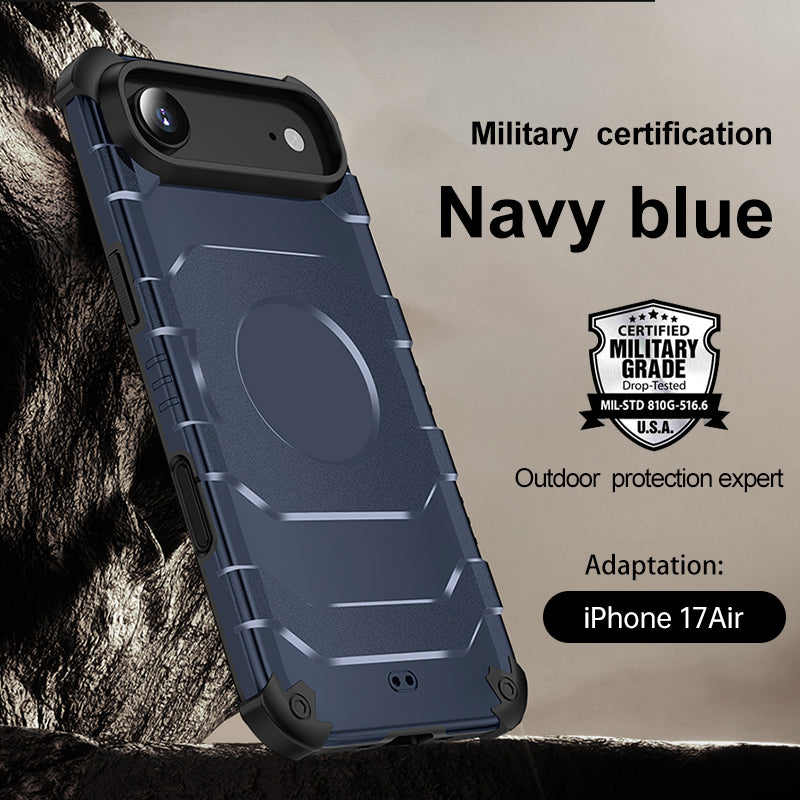 Apple iPhone 17 Air, iPhone Air (6.9 inch) Back Cover | Explorer MagSnap Series, Deep Blue