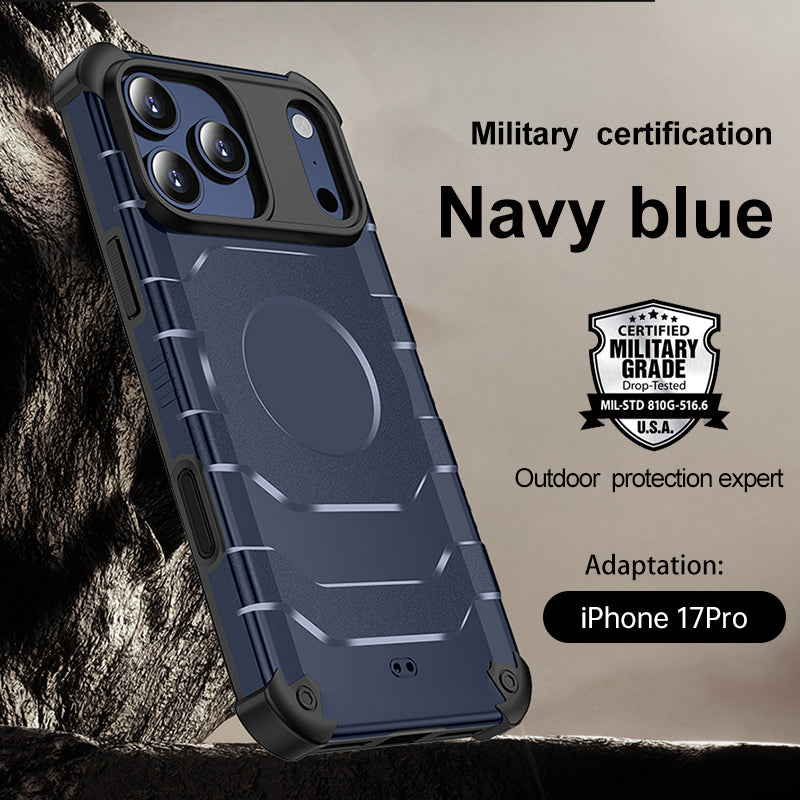 Apple iPhone 17 Pro (6.3 inch) Back Cover | Explorer MagSnap Series, Deep Blue