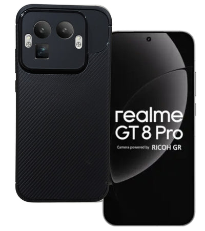 Realme GT 8 Pro 5G (6.79 inch) Back Cover | Aramid Fiber Series, Black