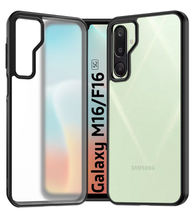 Samsung Galaxy M16 5G, Samsung Galaxy F16 5G, 6.7 inch Rugged Frosted Back Cover