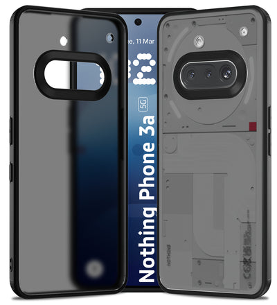 Nothing Phone (3a) 5G, 6.77 inch Rugged Frosted Back Cover