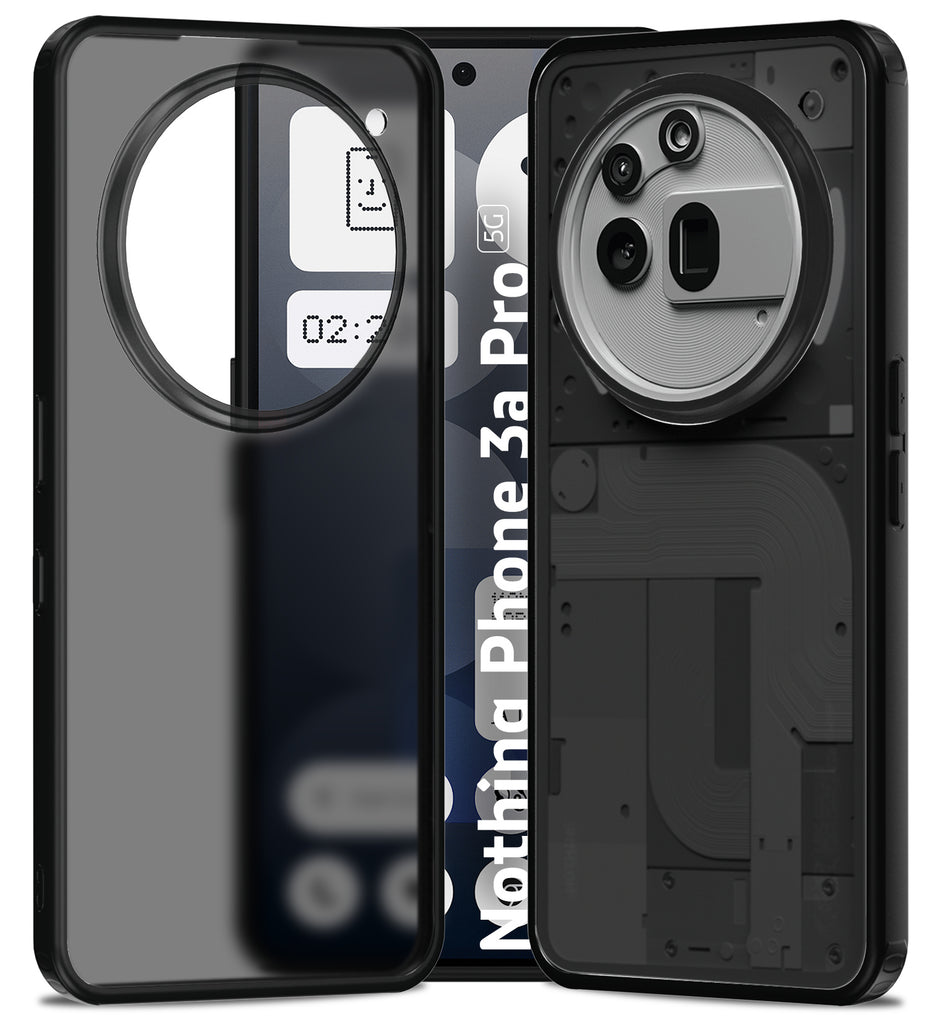 Nothing Phone 3a Pro 5G, 6.77 inch Rugged Frosted Back Cover