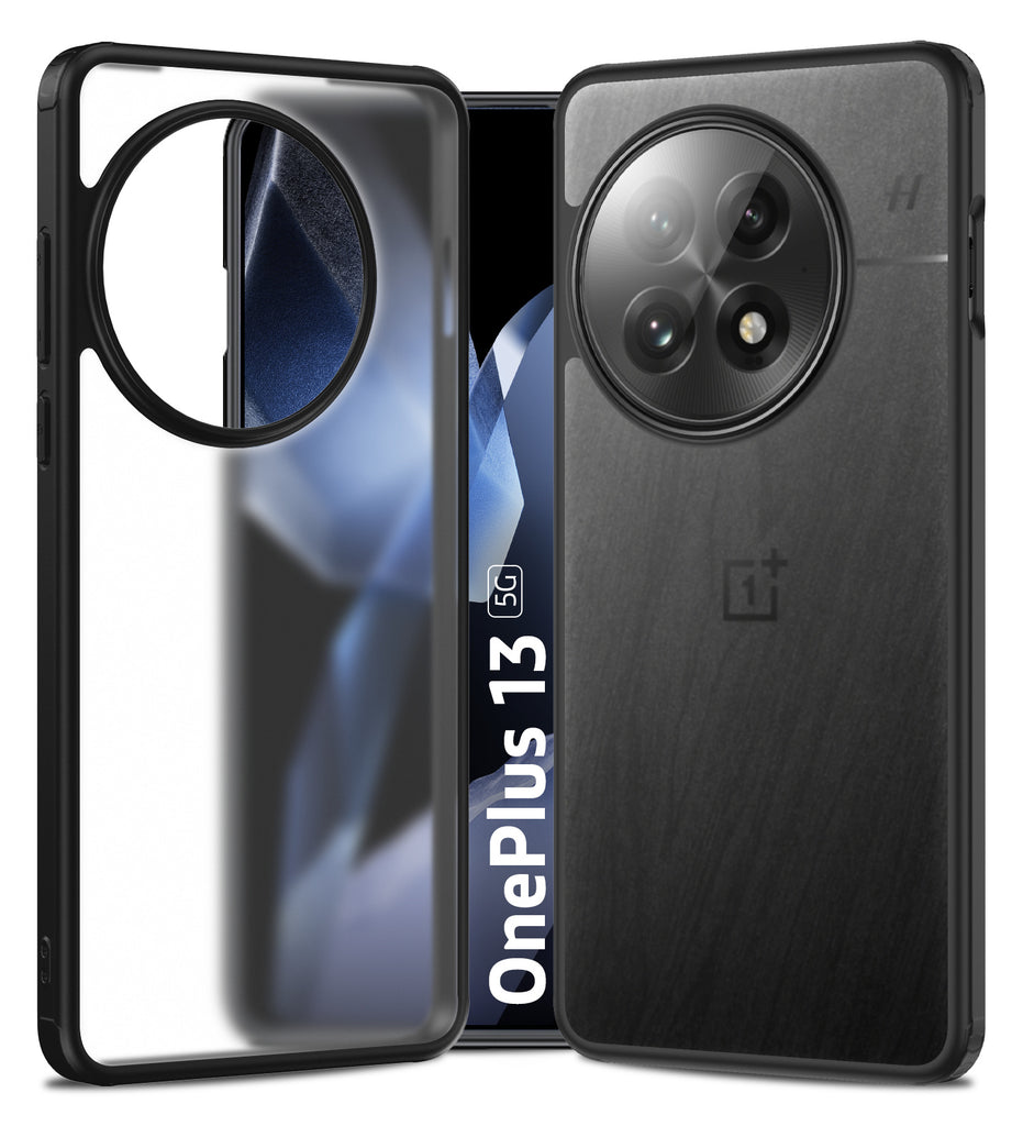 OnePlus 13 5G, 6.82 inch Rugged Frosted Back Cover