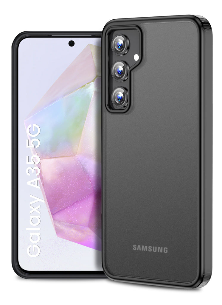 Samsung Galaxy A35 5G, 6.6 inch Rugged Frosted Back Cover