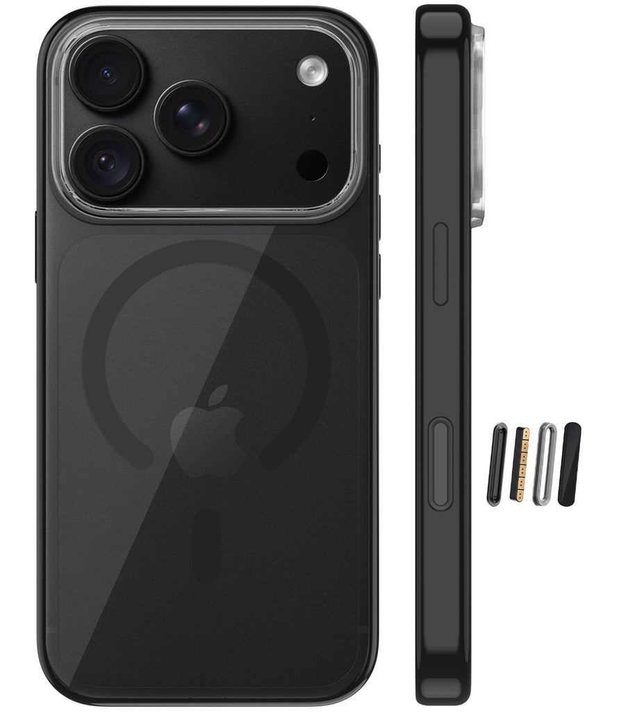 Apple iPhone 18 Pro Max 5G (6.9 inch) Back Cover | Aura MagSnap Series, Deep Black