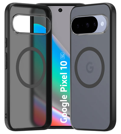 Google Pixel 10 5G (6.3 inch) Back Cover | Rugged Frosted MagSnap Series, Black