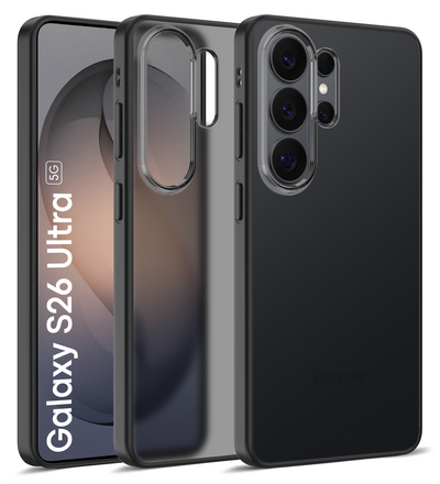 Samsung Galaxy S26 Ultra 5G (6.9 inch) Back Cover | Rugged Frosted Series, Cobalt Black