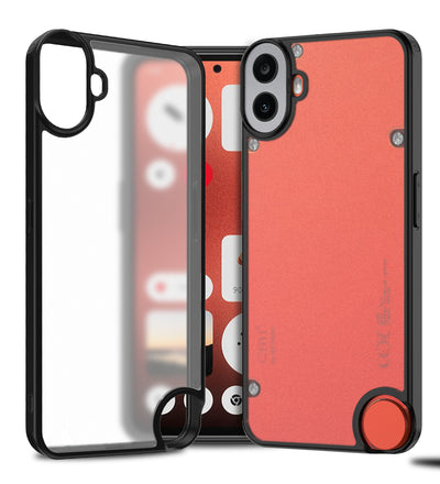 Nothing CMF Phone 1 5G (6.67 inch) Back Cover | Rugged Frosted Series, Black