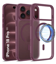 Frosted MagSnap Burgundy