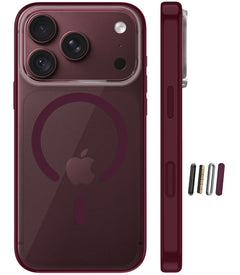 Aura MagSnap Burgundy