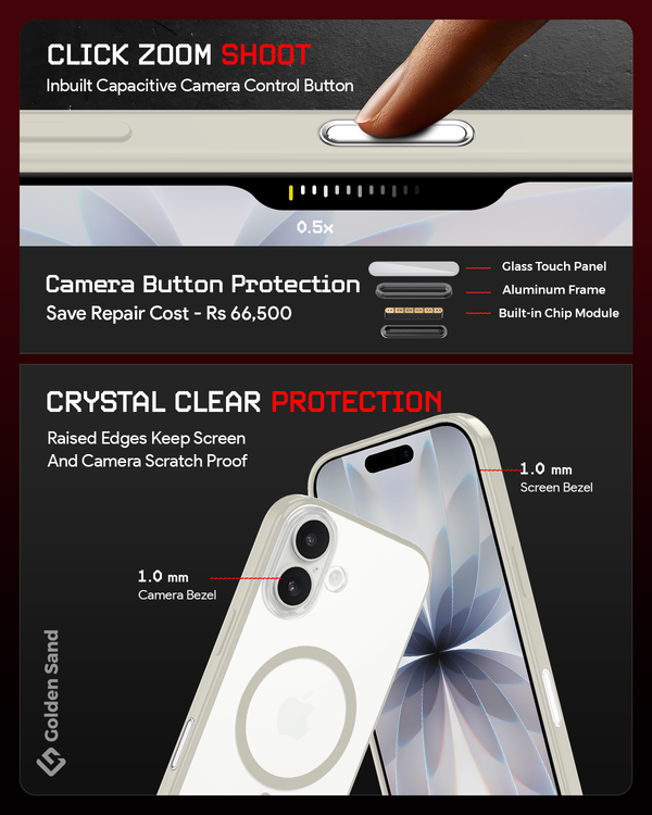 Apple iPhone 17 5G (6.3 inch) Back Cover | Aura MagSnap Series, Cloud White