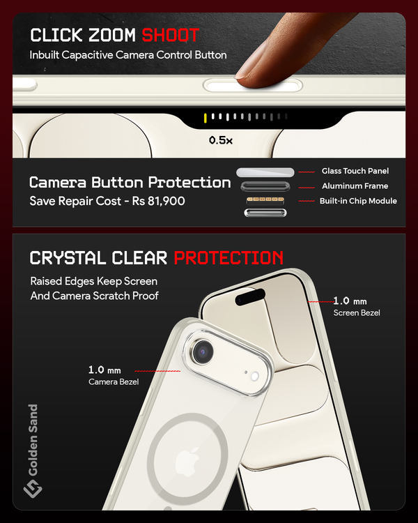 Apple iPhone Air, iPhone 17 Air 5G (6.9 inch) Back Cover | Aura MagSnap Series, Cloud White