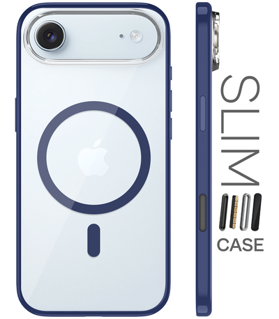 Apple iPhone Air, iPhone 17 Air 5G (6.9 inch) Back Cover | Aura MagSnap Series, Deep Blue