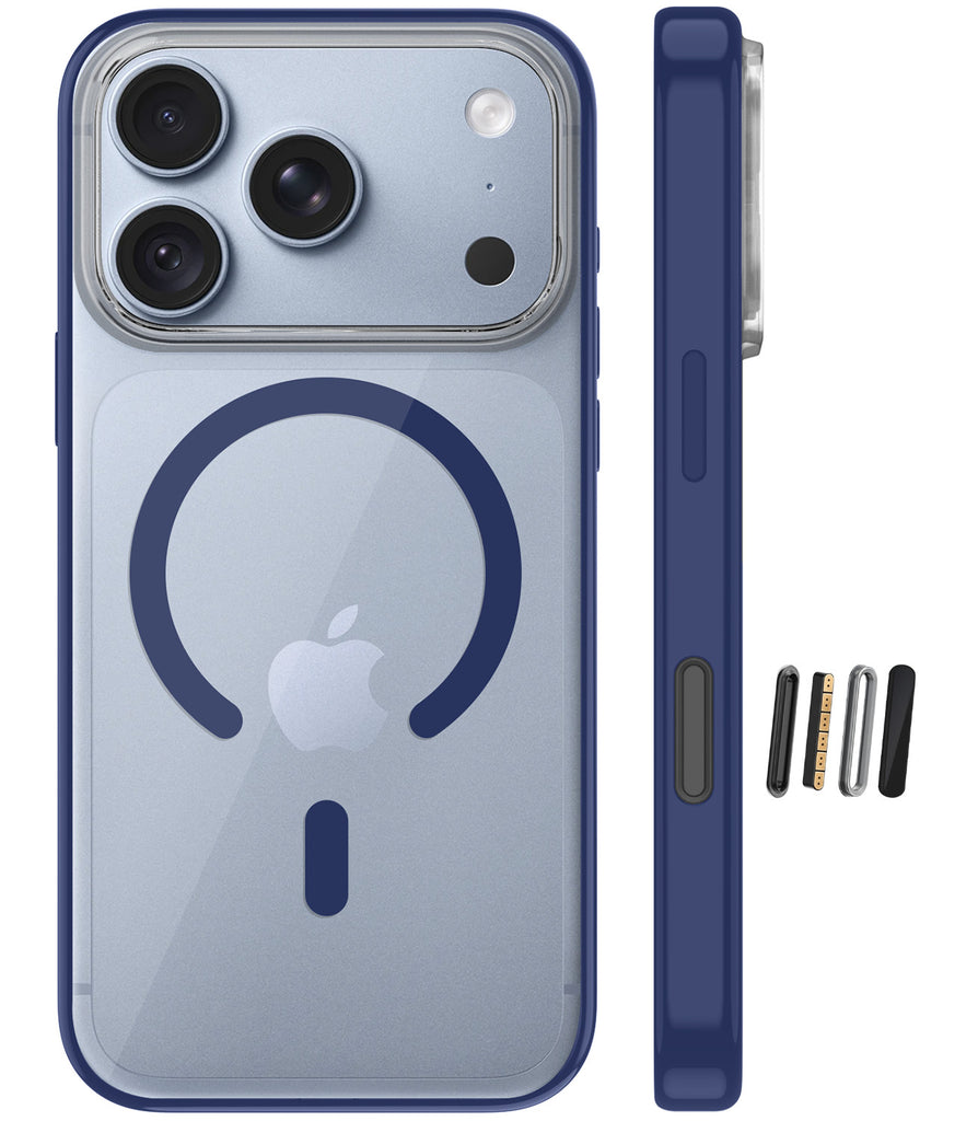 Apple iPhone 18 Pro Max 5G (6.9 inch) Back Cover | Aura MagSnap Series, Deep Blue