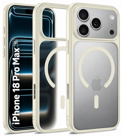 Apple iPhone 18 Pro Max 5G, 6.9 inch Rugged Frosted MagSnap Back Cover