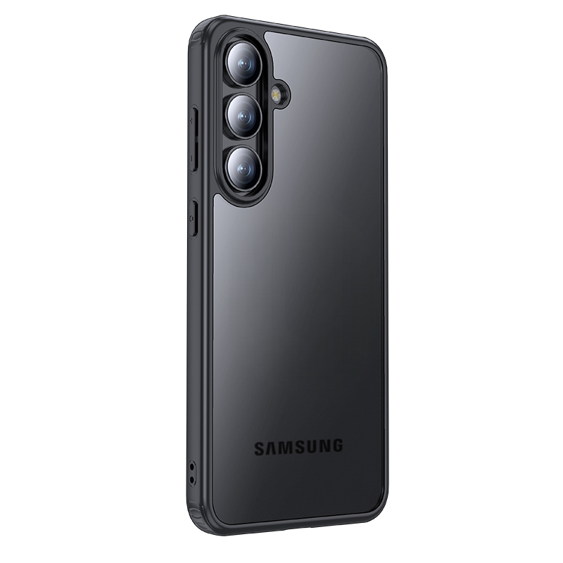 Samsung Galaxy S25 FE 5G (6.7 inch) Back Cover | Rugged Frosted Series, Black