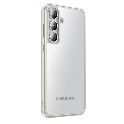 Samsung Galaxy S25 FE 5G (6.7 inch) Back Cover | Rugged Frosted Series, Grey