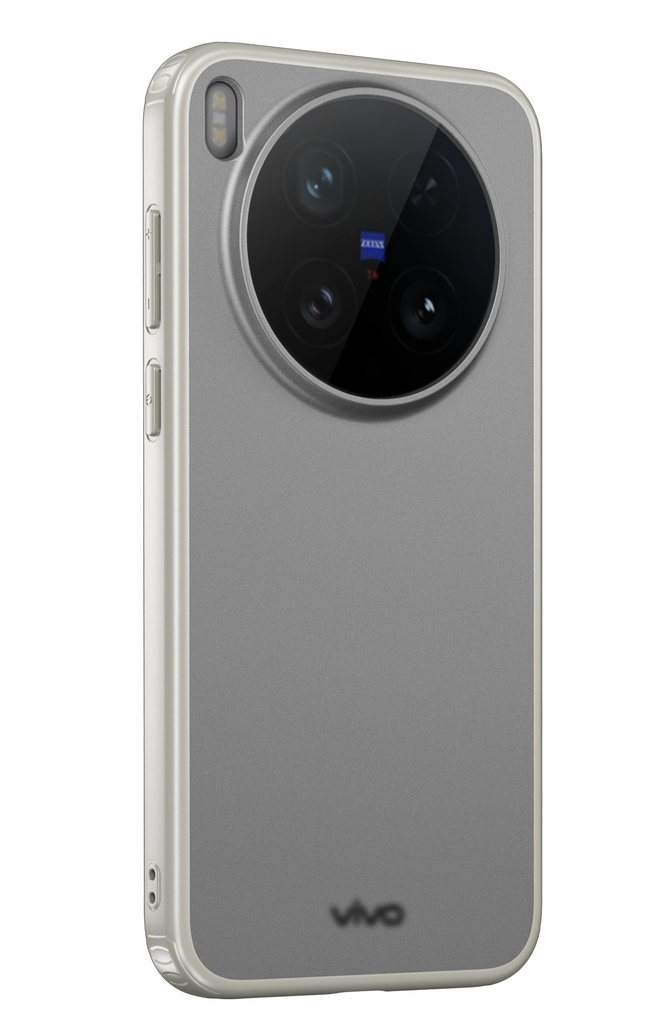 Pre Order, [Estimated Shipping Date: 10 June 2026], Vivo X300 Ultra 5G (6.82 inch) Back Cover | Rugged Frosted Series, Ivory