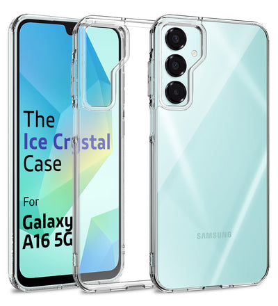 Samsung Galaxy A16 5G (6.7 inch) Back Cover | Ice Crystal Series, Crystal Clear