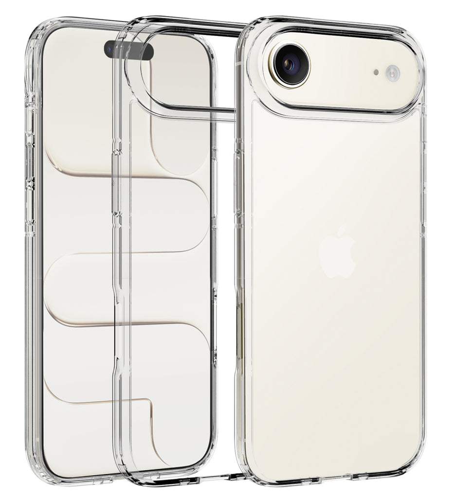 Apple iPhone Air, iPhone 17 Air 5G (6.9 inch) Back Cover | Ice Crystal Series, Crystal Clear