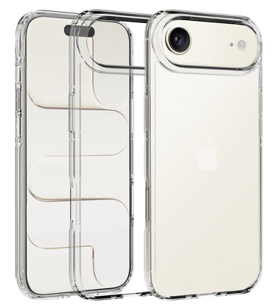 Apple iPhone Air, iPhone 17 Air 5G (6.9 inch) Back Cover | Ice Crystal Series, Crystal Clear