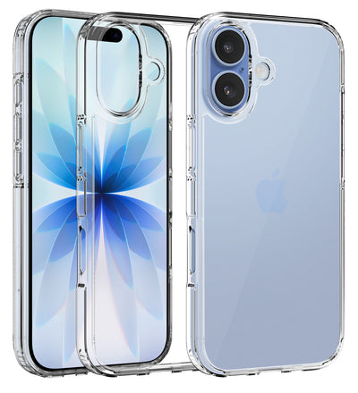 Apple iPhone 17 5G (6.3 inch) Back Cover | Ice Crystal Series, Crystal Clear