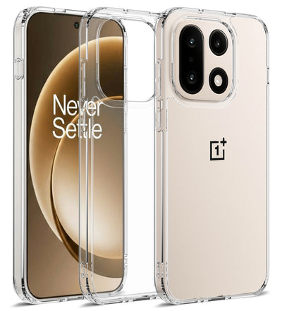 OnePlus 15 5G (6.78 inch) Back Cover | Ice Crystal Series, Crystal Clear