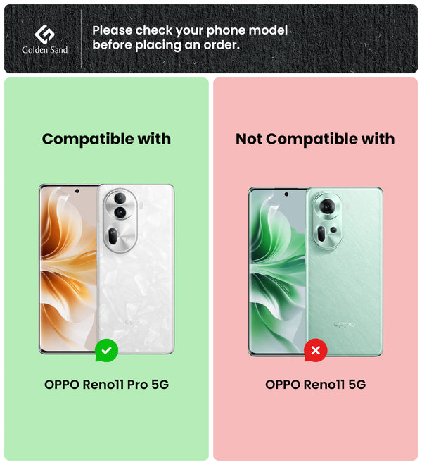 OPPO Reno 11 Pro 5G (6.7 inch) Back Cover | Vegan Leather Series, Blue