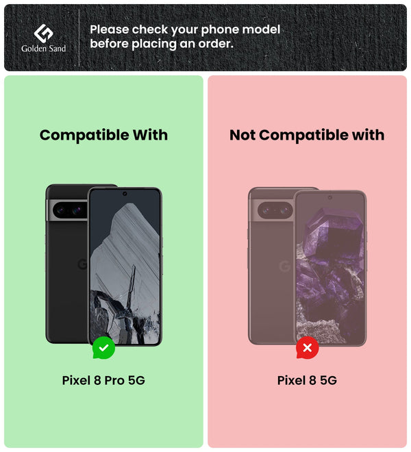 Google Pixel 8 Pro 5G (6.7 inch) Back Cover | Ice Crystal Series, Crystal Clear