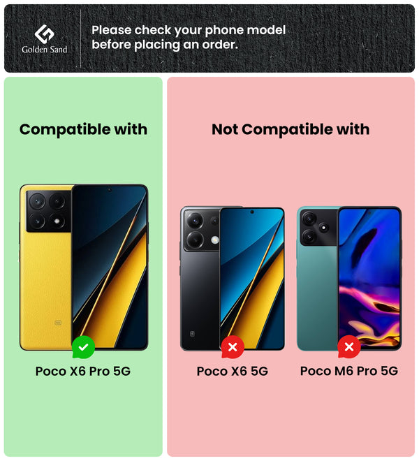 Poco X6 Pro 5G (6.67 inch) Back Cover | Aramid Fiber Series, Black