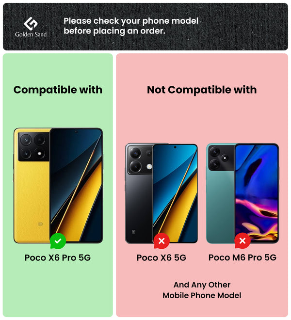 Poco X6 Pro 5G (6.67 inch) Back Cover | Ice Crystal Series, Crystal Clear