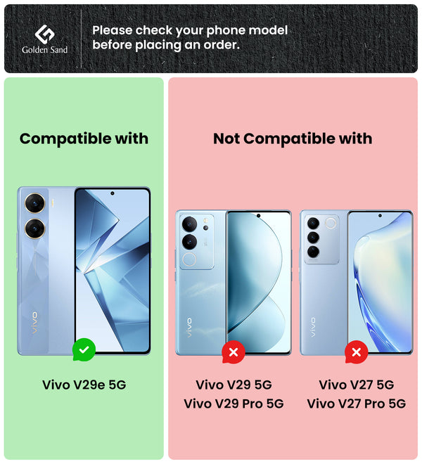 Vivo V29e 5G (6.78 inch) Back Cover | Vegan Leather Series, Blue