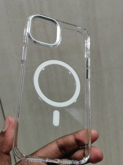 Ultra Crystal with MagSafe, Anti-Yellow Slim Transparent Stylish Hard Back Cover for Apple iPhone 15 Pro Max, 6.7 inch, (PC | Clear)