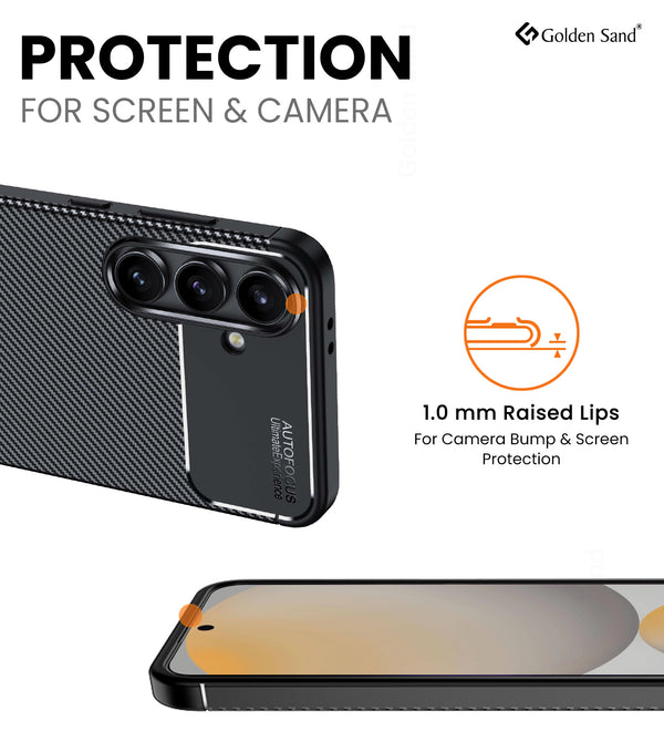 Samsung Galaxy S24 FE 5G (6.7 inch) Back Cover | Aramid Fiber Series, Black