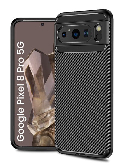Google Pixel 8 Pro 5G (6.7 inch) Back Cover | Aramid Fiber Series, Black