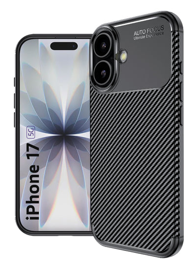 Apple iPhone 17 5G (6.3 inch) Back Cover | Aramid Fiber Series, Black