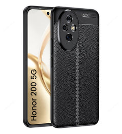 Vegan Leather- Black
