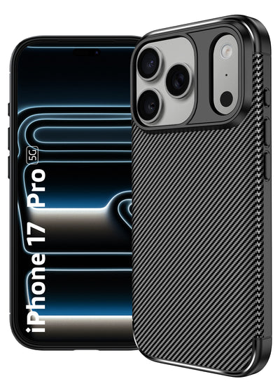 Apple iPhone 17 Pro 5G (6.3 inch) Back Cover | Aramid Fiber Series, Black