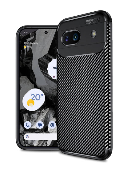 Google Pixel 8A 5G (6.1 inch) Back Cover | Aramid Fiber Series, Black