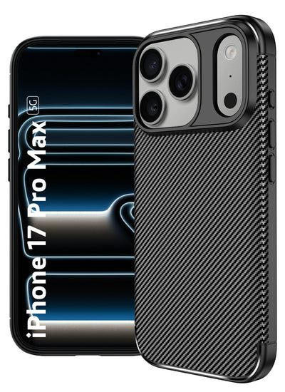 Apple iPhone 17 Pro Max 5G (6.9 inch) Back Cover | Aramid Fiber Series, Black