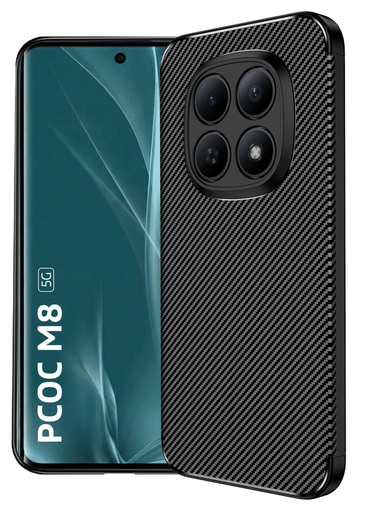 POCO M8 5G (6.77 inch) Back Cover | Aramid Fiber Series, Black