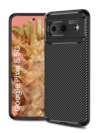 Google Pixel 8 5G (6.17 inch) Back Cover | Aramid Fiber Series, Black